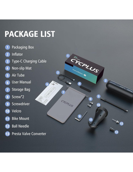 Compresor de Aire Eléctrico CYCPLUS A2 150 PSI Portátil