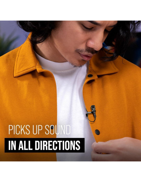 Micrófono Lavalier II RDE Premium para Grabación de Voz