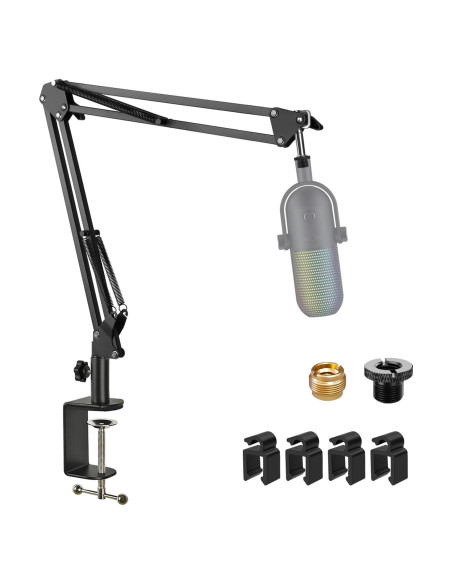 Brazo de Micrófono Ajustable Rigych para Razer Seiren Mini V2 V3