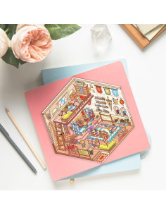 Pegatinas 3D OrgSvnHse para Decoración de Habitaciones - 4 Conjuntos 2