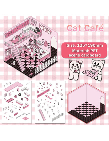 5 Conjuntos de Pegatinas 3D DIY WUUPCKY para Manualidades