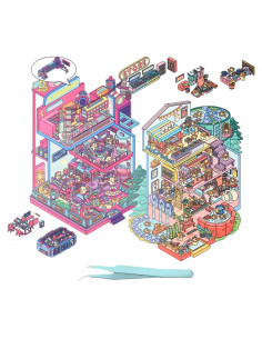 Calcomanías 3D HEYTRCO Aguas Termales y Ciudad Cibernética