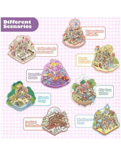 Stickers 3D Inchant 8 Juegos DIY para Decorar Habitaciones 2