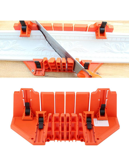 Caja de Inglete Ejoyous de Plástico ABS con Ángulos 0 22.5 45 90