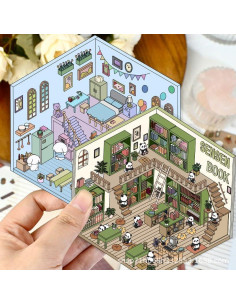 8 Stickers 3D Limvoo para Decorar - Creativos y Reutilizables 2