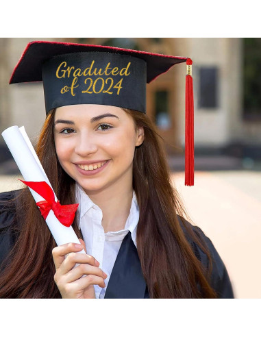 1245 Etiquetas de Letras Doradas Huimdery Autoadhesivas 1"