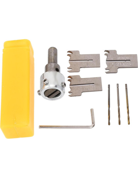 Juego de 8 Cortadores de Taladro HSS FTVOGUE para Carpintería