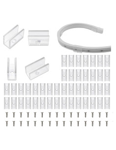 Soportes de Montaje para Luces de Neón Lucienstar 100PCS