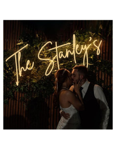 Cartel de Neón Personalizado Wakklia 152.4cm LED RGB