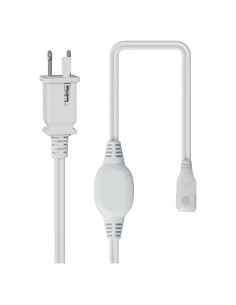 Paquete de 3 Cables de Alimentación HRG para Luz Neón COB 1.5m