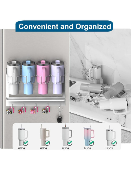Organizador Magnético para Tazas Stanley 30/40 oz - EASTTOWEST