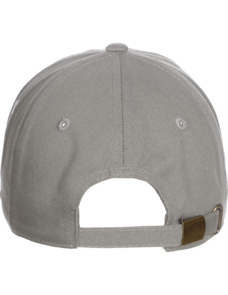 Gorra de papá Daxton Classic 3D Varsity Unisex Blanco Naranja