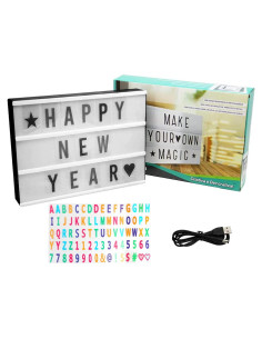 Caja de Luz de Cine Aoutrow LED Personalizada 30.7x22.1cm