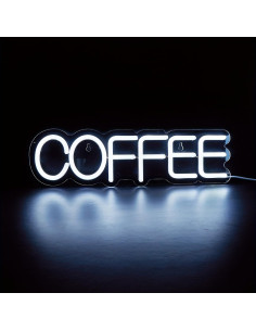 Letrero de Neón LED CAFÉ Cusgazy 37x11 cm USB Decoración 2