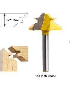 Fresa Miter Lock 45 Meihejia 3,49 cm para Carpintería 2