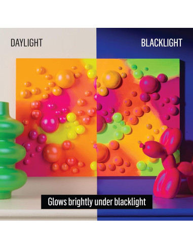 Pintura Acrílica FolkArt Color Shift Blacklight Verde Neón 59ml