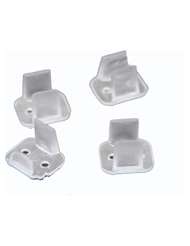 Clips de Montaje para Tiras LED Neon 99 Lighting - 100 Piezas