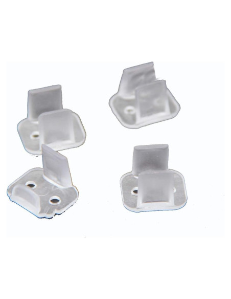 Clips de Montaje para Tiras LED Neon 99 Lighting - 100 Piezas