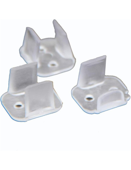 Clips de Montaje para Tiras LED Neon 99 Lighting - 100 Piezas