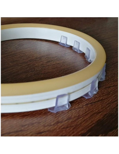 Clips de Montaje para Tiras LED Neon 99 Lighting - 100 Piezas