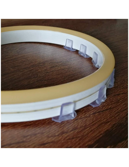 Clips de Montaje para Tiras LED Neon 99 Lighting - 100 Piezas