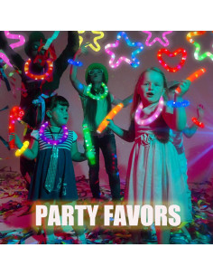 Paquete de 12 Tubos LED Brillantes UrChoice - Fiestas y Eventos 2