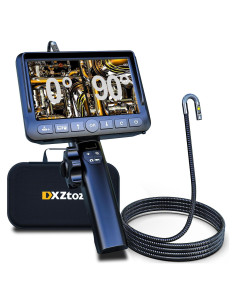Borescopio Articulado DXZtoz 5'' 1080P Luz 1.52m Inspección