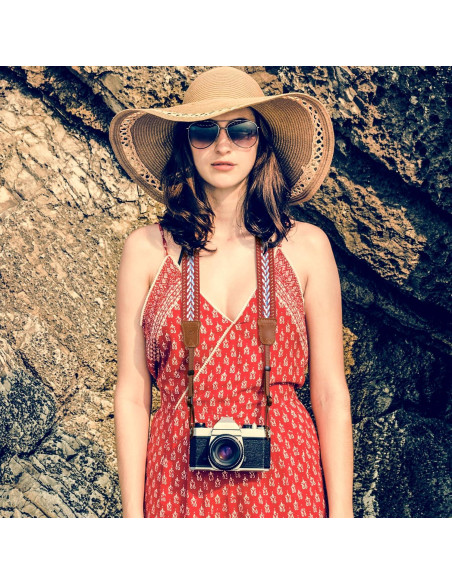 Correa de cámara Padwa Lifestyle Speed Rojo 1.5" Ajustable