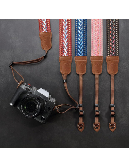 Correa de cámara Padwa Lifestyle Speed Rojo 1.5" Ajustable