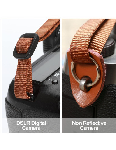 Correa de Cámara Ajustable Padwa Lifestyle Rosa Bordada 5cm