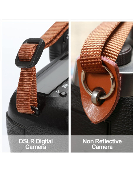 Correa de Cámara Ajustable Padwa Lifestyle Rosa Bordada 5cm