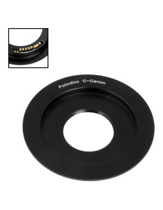 Adaptador de Montura Fotodiox C a Canon EOS con Chip Enfoque