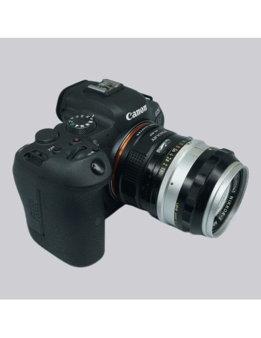 Adaptador de Montura PHOLSY Nikon F a Canon RF - 110g