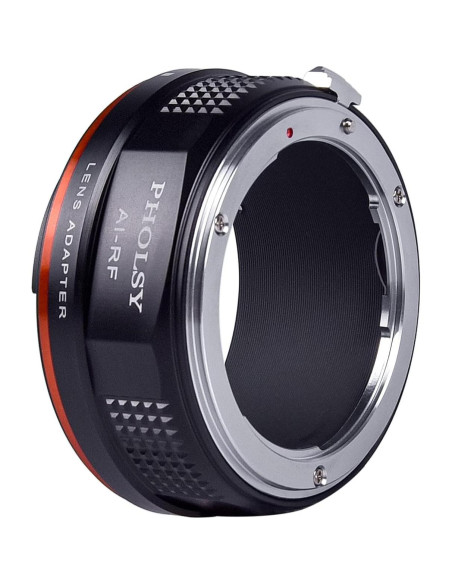 Adaptador de Montura PHOLSY Nikon F a Canon RF - 110g