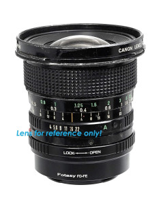 Adaptador de lente Fotasy FD a E Mount para Sony Mirrorless 2