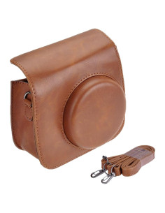Funda de cámara Yoption para Fujifilm Instax Mini 11/9/8/8+ marrón
