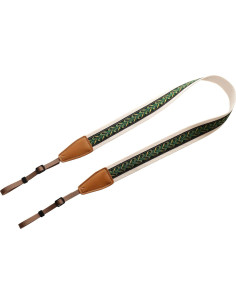 Correa de Cámara Ajustable Vintage Pluma de Pavo Real 2