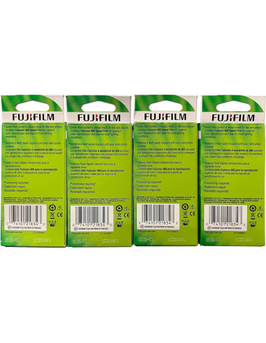 Cámara desechable Fujifilm QuickSnap Flash 400 - 4 cajas