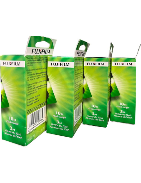 Cámara desechable Fujifilm QuickSnap Flash 400 - 4 cajas