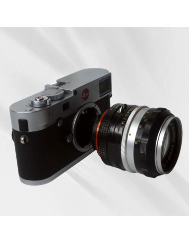 Adaptador de Montura PHOLSY Nikon F a Leica M 6 Bits