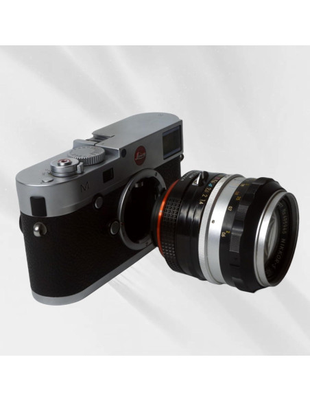 Adaptador de Montura PHOLSY Nikon F a Leica M 6 Bits