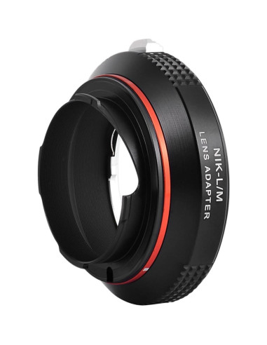 Adaptador de Montura PHOLSY Nikon F a Leica M 6 Bits