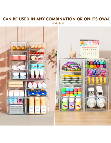 Organizador de Maquillaje ARSTPEOE 22 Cajones Acrílico