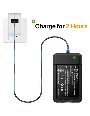 Paquete Accesorios Cámara Digital Ahlirmoy DC202 Carga Rápida