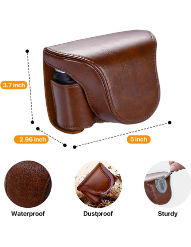 Paquete Accesorios Cámara Digital Ahlirmoy DC202 Carga Rápida