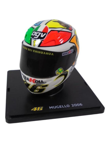 Casco MotoGP OPO 10 Valentino Rossi 1/5 Multicolor CR005