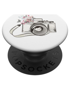 PopSocket PopGrip Estándar Vintage Mariposas para Teléfonos