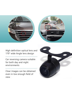 Cámara de Retroceso HD Sephile IP68 170 Antivibración 2