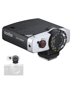 Flash de Cámara Godox Lux Junior Retro 6000K para Sony, Canon, Nikon