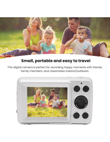 Cámara Digital Sanpyl 16MP Compacta con Pantalla 2.4"